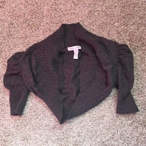 Dark Gray Dress Sweater